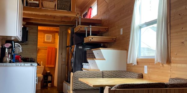 The Most Beautiful 26 Ft Long Tiny House on Wheels image 4