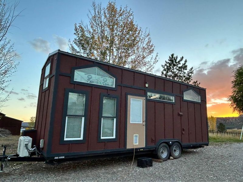 RVIA Certified Tiny Home With Downstairs Bedroom