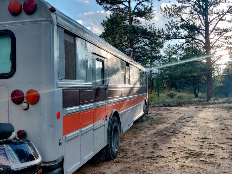 Renovated 1999 International Skoolie - For Sale in Colorado! image 2
