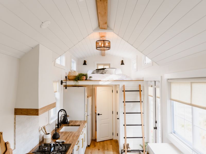 Skogsnest Tiny House - 26x8.5 - Scandinavian Moon Cabin