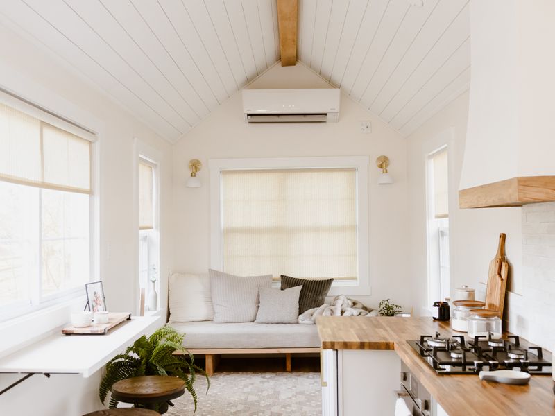 Skogsnest Tiny House - 26x8.5 - Scandinavian Moon Cabin image 2