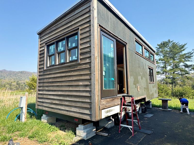 Unfinished High-End Living Pod Tiny Home