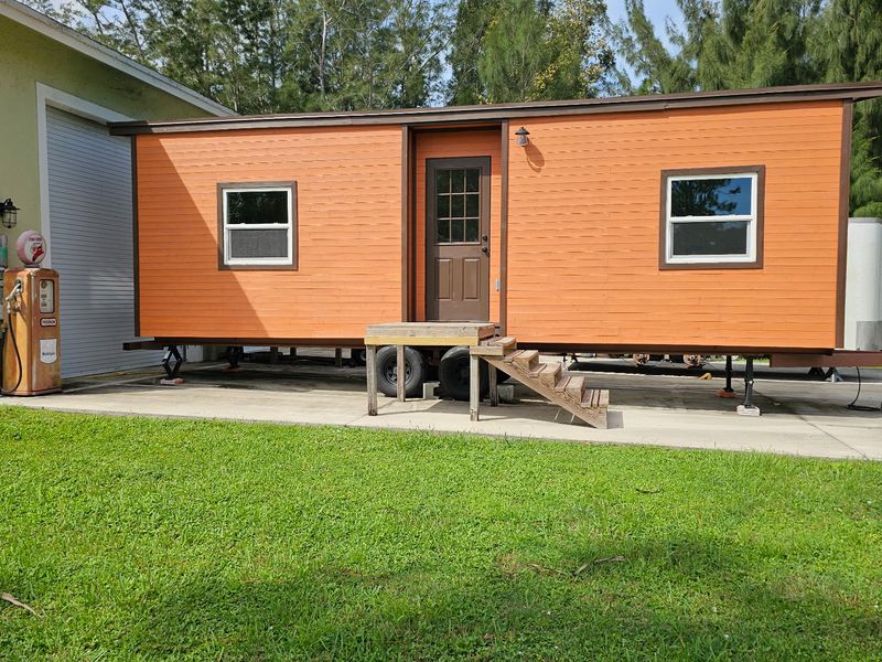 Off-Grid Ready- One-Level Tiny Home for Sale | Main Floor Bedroom image 2