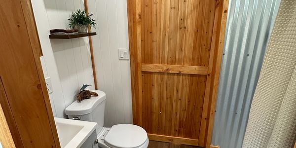 Off-Grid Ready- One-Level Tiny Home for Sale | Main Floor Bedroom image 3
