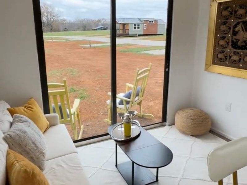 For Sale ! Beautiful Custom-Built Tiny Home with Rentable Lot!