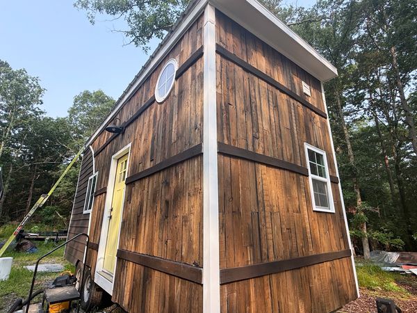Rustic Custom Built Tiny Home On Wheels