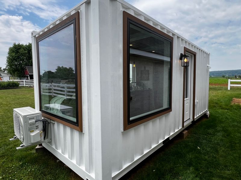 FOR SALE - Modern + New Build Shipping Container Tiny Home