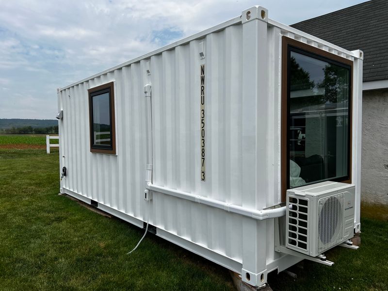 FOR SALE - Modern + New Build Shipping Container Tiny Home image 2