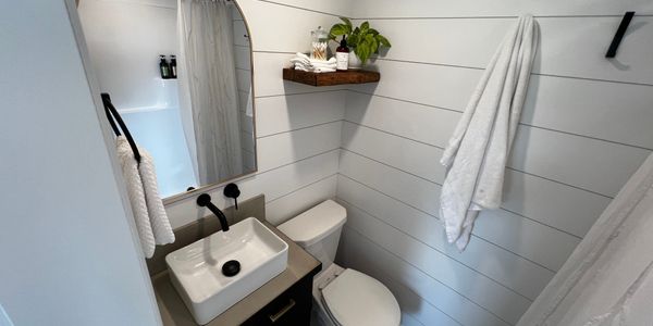 FOR SALE - Modern + New Build Shipping Container Tiny Home image 5